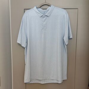 lululemon athletica Light Blue Polo Shirt